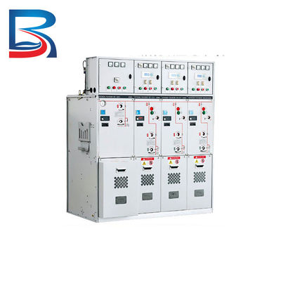 40.5KV HV สถานีย่อยสวิตช์เกียร์ไฟฟ้าแรงสูงหุ้มฉนวน GAS ที่ถอดถอนได้