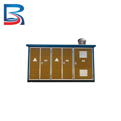 Box Type Substation สถานีย่อย Compact Transformer สำหรับระบบส่งกำลัง