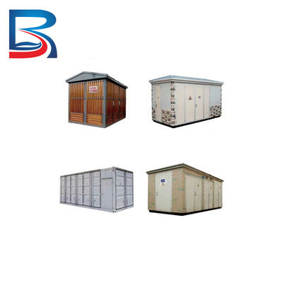 Indoor Outdoor Type Drawout สถานีย่อยหม้อแปลงขนาดกะทัดรัดสำเร็จรูปสำหรับการขนส่ง